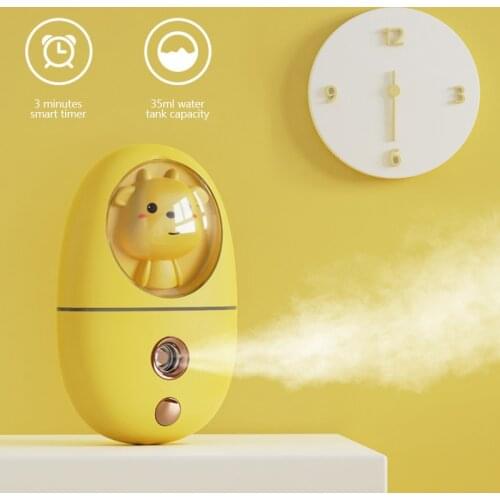 HOT Mini Nano Face Steamer Portable Handheld USB Facial Sprayer Women Man Summer Hydration Anti-wrinkle Beauty Instruments