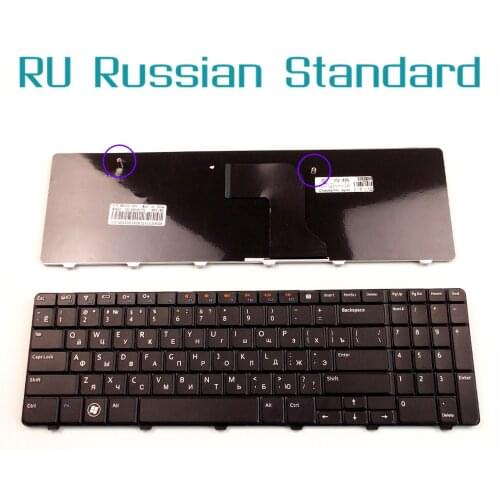 Russian RU Version Keyboard for Dell V110525AS 9GT99 09GT99 V110525AS 90.4EM07.S01 Laptop