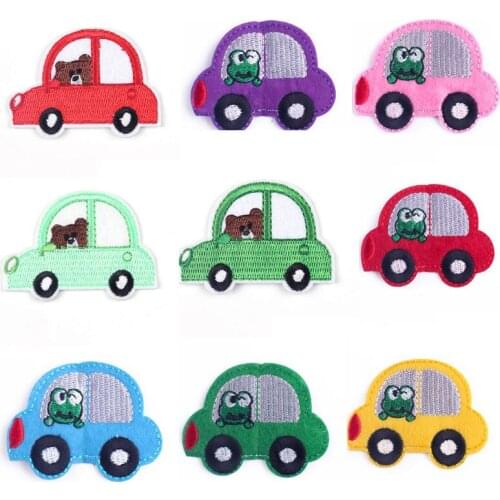 DIY Punk/Car Patch Iron On Patches For Clothes Embroidered Sewing On Patch For Clothing Stickers Appliques Patches For Clothing