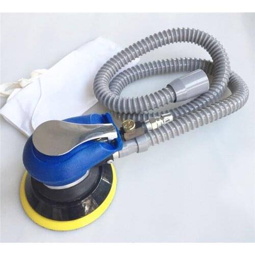 5 Inches Self-vacuum Pneumatic Sanders 125MM Pneumatic Sanding Machine Air Eccentric Orbital Sander Air Car Tools