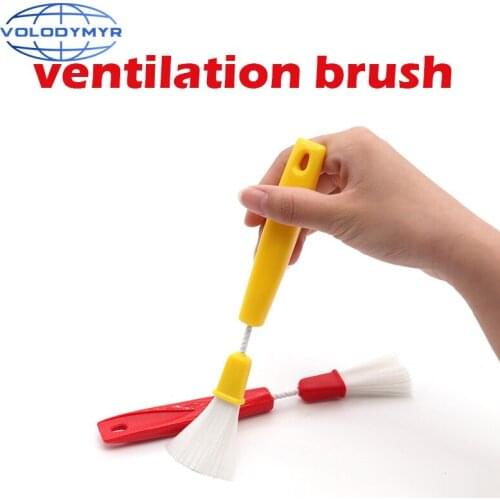Volodymyr Detailing Brush Car Wash Brush 2pcs for Car Interior Washing Cleaning Air Vent Clean Detail Wheel Rim Dashboard Gap