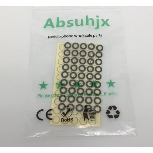 Absuhjx 300pcs Back Camera Glass Mix for iPhone 6 6S 7 7P 8 8P X XR XS XSM Rear Camera Cover Lens with 3M Sticker Adhesive