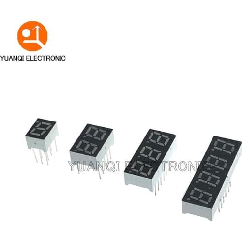 10pcs 0.28inch LED display 7 Segment 1 Bit/2 Bit/3 Bit/4 Bit Digit Tube Red Common Cathode / Anode Digital 0.28 inch 7segment