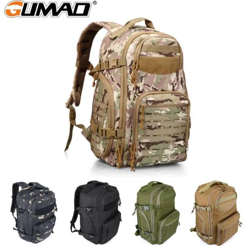Tactical Backpack Outdoor 1000D Cutting Molle Rucksacks Camo Military Bag Trekking Packsack Army Hunting Camping Hiking Travel