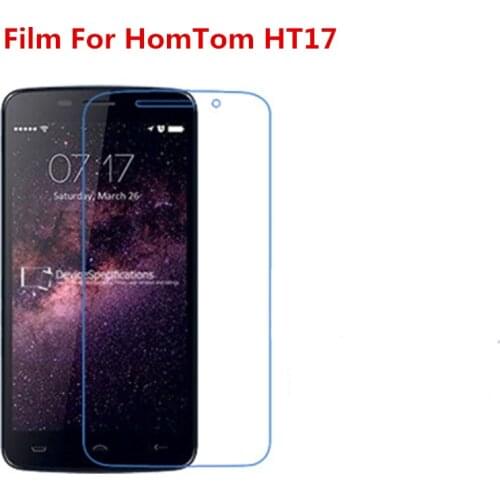 1/2/5/10 Pcs Ultra Thin Clear HD LCD Screen Protector Film With Cleaning Cloth Film For HomTom HT17