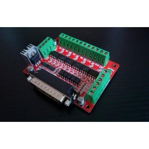 CNC high speed interface board parallel port DB25 optical isolation optocoupler 6N137