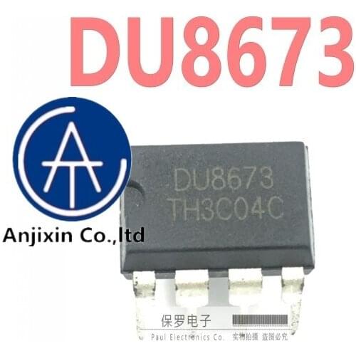 10pcs 100% orginal and newLED constant current driver chip DU8673 DIP-8 straight plug real stock