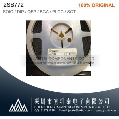 1000pcs 2000pcs 3000pcs Free Shipping! 100% New Original 2SB772 B772 SOT23 SMD