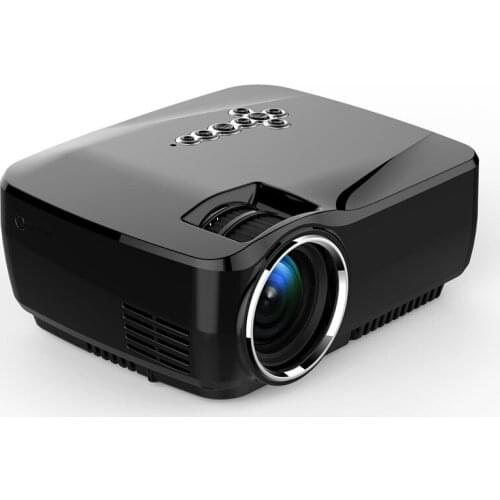 Freeship 4 inch Projector Screen Home Multimedia Wireless Bluetooth 3D Office Home Theater Projector with English manual