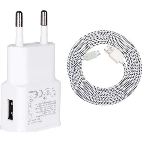 Short 1M 2M 3M 8 Pin Data Cable For iphone X 6 7 Micro USB Charger Nylon Wire for Samsung Xiaomi Huawei Android Mobile Phone