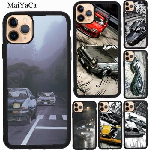 MaiYaCa Initial D Drift Case For iPhone 11 Pro Max 12 Pro Max mini XS X XR SE 2020 6S 7 8 Plus Fundas