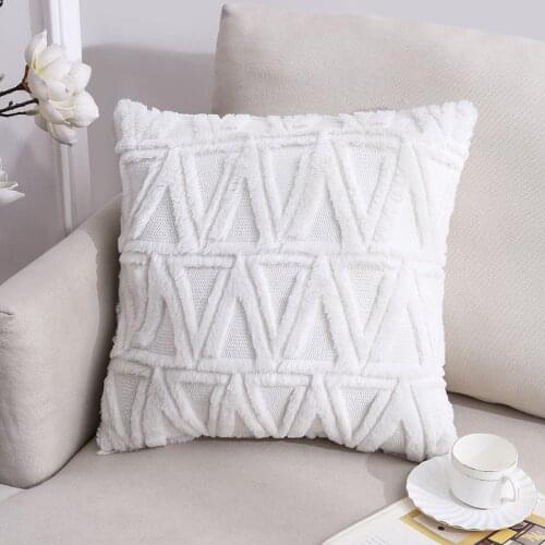 Decoration Decorative Cushion Cover Pillow Case Sofa Plush Pillowcase Nordic Hug Throw Cushion Covers Home Decor