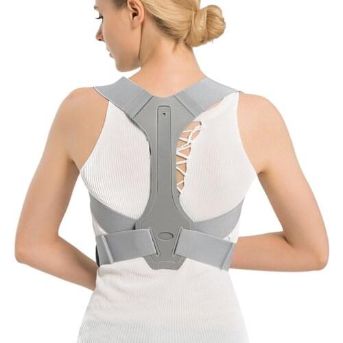 Humpback Fashion Belt Adjustable Back Posture Corrector Clavicle Sitting Posture Correction Anti Slip Belt Upper Back Support