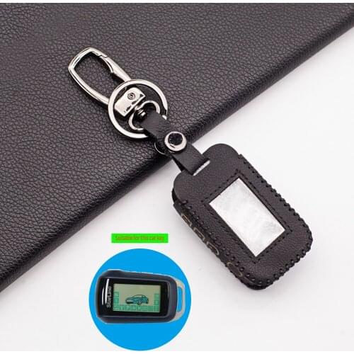 Wear Resistant Leather Case Cover for Twage Starline A92 A62 A64 A95 A94 V62 Two Way Car Alarm Russian LCD Remote Protect Shell