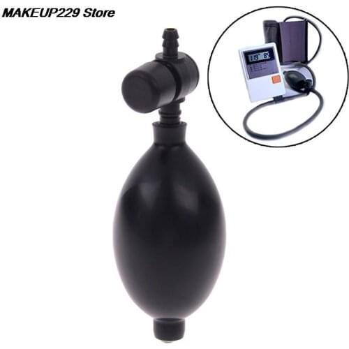Medical Sphygmomanometer Tonometer Ball Blood Pressure Cervical Tractor Accessory Latex Air Inflation Balloon Bulb Pump Valve 1X