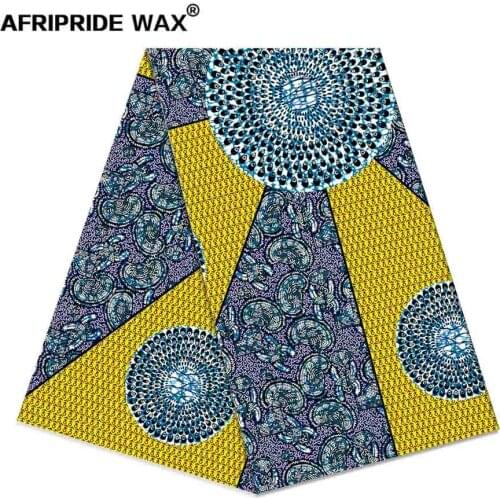 Latest african ankara print african wax fabric 100% high quality cotton traditionalbatik print craft dobby fabric A18F0540