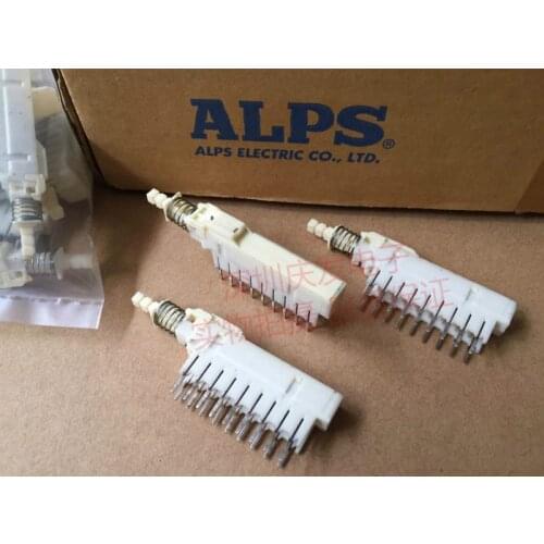 Original new 100% spun series key switch double row 18 long feet keys key lock switch self locking length 66MM