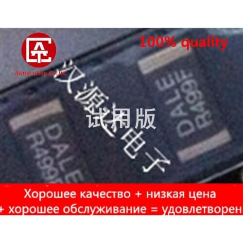 10pcs real orginal new SMD resistor 2512 DALE R499F 0.499R 1% 75PPM 1W WSL2512R4990FEA
