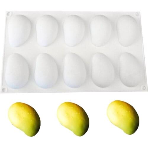 Filbake Silicone Mango Molds Chocolates Mold For Baking Cake Decorating Tools Dessert Ice Cream Truffle Pudding Mousse Mould