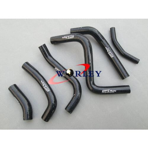 FOR Silicone radiator hose Suzuki RMZ250 RMZ 250 2013-2015 2014 13 14 15 BLACK