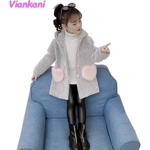 Пальто для девочек Viankani China At AliExpress