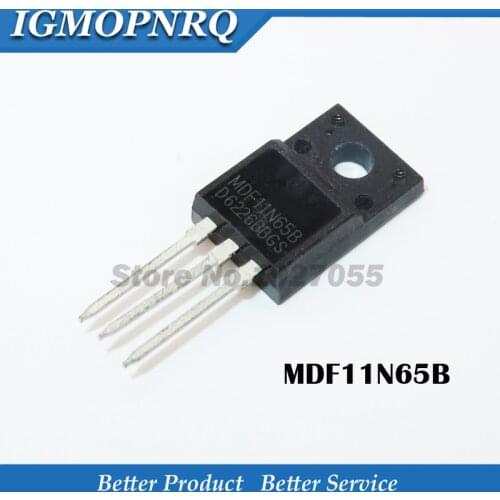 10pcs MDF11N65B TO-220F MDF11N65 TO-220 MDF11N65BTH TO220F 11N65B 650V 11A new