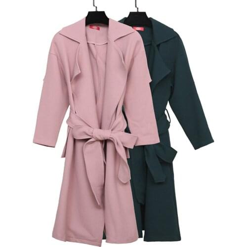 2019 New Woolen Coat Women Fashion Parkes 4XL Widened Plus Increase Jacket Medium Long Section Woolen Coats Spring Autumn Female