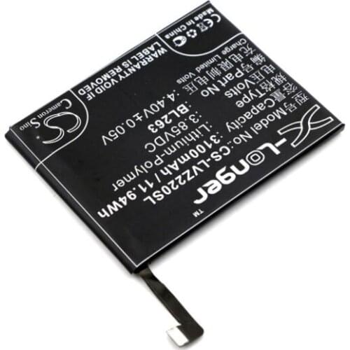 Cameron Sino 3100mAh battery for LENOVO K80M K920 Z2 Pro Exclusive Edition for ZUK Z2 Pro Ultimate Edition TD-LTE Dual SIM