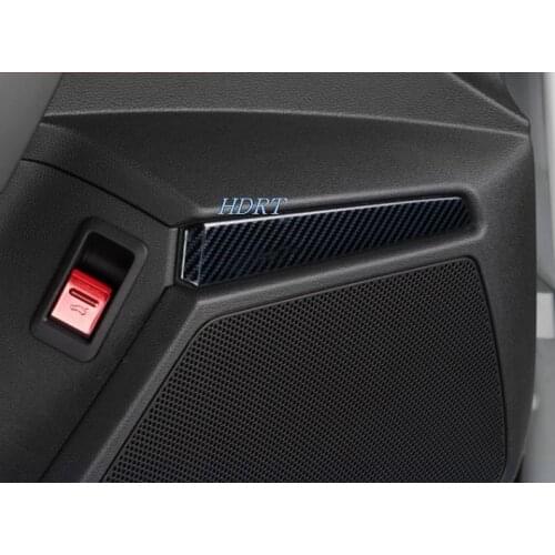 Car Door Board Audio Sound Speaker Cover Panel Trim for Audi A3 8y 2021 2022 Accessories Auto Styling Parts Sticker