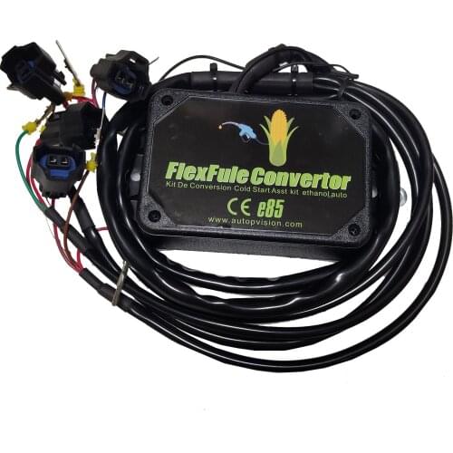 Ethanol Car Fuel Injection Connetor 3yl/4yl E85, 7 Connectors Optional, Cold Start Asst Flex Fuel for EV6 TOYOTA HANDA