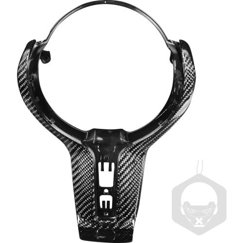 Carbon Fiber Steering Wheel Interior Cover Trim Accessories for Para F32/F33/F36 m-sport, with Premium Quality
