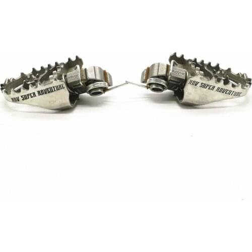 FOR KTM 625 650 LC4 ADV 690 Enduro 950 990 Adventure Sm Motorcycle Accessories Front Footpegs Foot Rest Peg