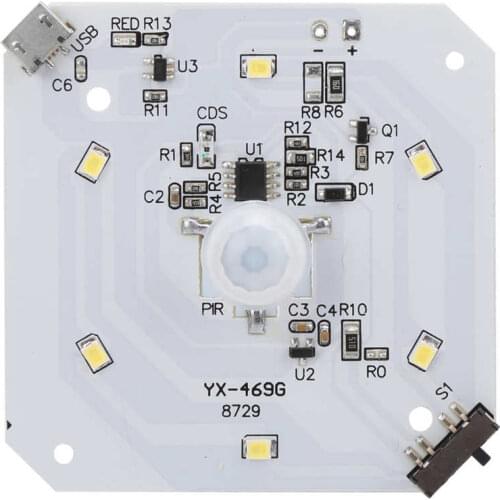 Solar charge controller controler solar panel Integrated Lamp Board Control ABS Rechargeable with 2 Gears Sensor for
