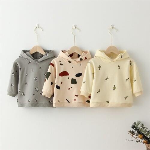 Hooded Jacket Home Wear Baby Outfits for Kids Girls Clothes Kids Hoodie Sweatshirts Spring Fashion Kids Boys Girls Pullovers