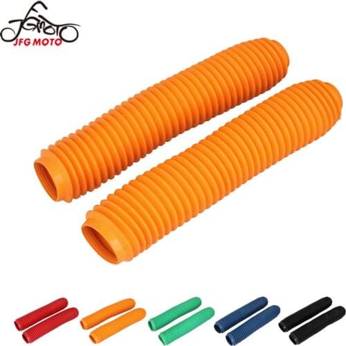 Motorcycle Front Rubber Fork Boots Gaiters Sleeve For KTM 125 150 250 350 450 530 XC EXCF XC XCF SX SXF CRF XR DIRT BIKE