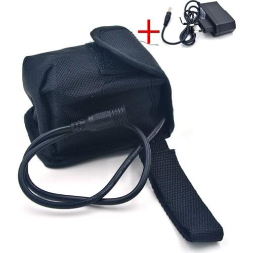 New Bicycle Light Power 8.4V 20000mAh 4*26650 Battery Pack for XML XM-L X2 X3 T6 Bike Lamps + Charger