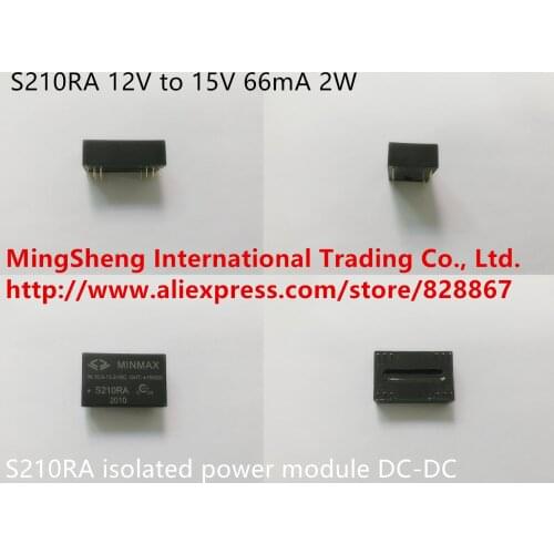 Original new 100% S210RA 12V to 15V 66mA 2W isolated power module DC-DC