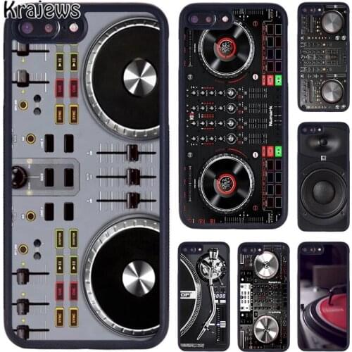 Krajews DJ Professional DJ Controller Vinyl phone Case For iPhone 5 6 7 8 Plus 11 12 Pro X XR XS Max Samsung Galaxy S7 S8 S9 S10
