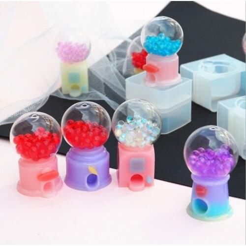 Transparent Silicone Mould Dried Flower Resin Decorative Craft DIY Quicksand crystal ball Mold epoxy resin molds for jewelry