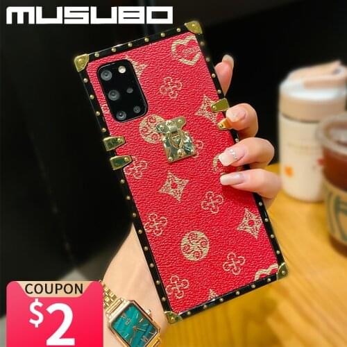 Musubo Luxury Case For Samsung Galaxy A90 A80 A70 A60 A50 A40 30 Fundas Cover A01 A71 A51 Hoesje Fashion Coque Wrist Strap Capa