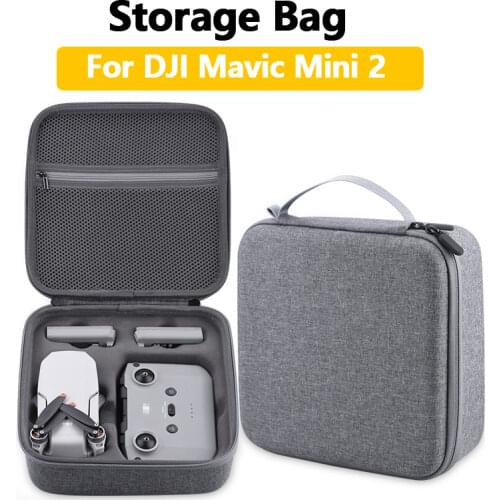 Storage Bag for DJI Mavic Mini 2 Hard Storage Travel Messenger Bag Remote Control Battery Box Drone Accessories