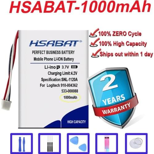 Top Brand 100% New 750mAh 533-000088 910-004362, 910-004374 Battery for Logitech M-RO052, MX Anywhere 2 MX Master Mouse in stock