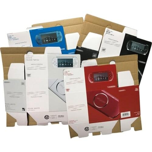 High Quality New Packing Box Carton for PS P 3000 Game Console Packaging with Manual and Insert for PSP3 000