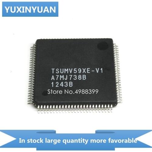 YUXINYUAN 1PCS TSUMV59XE-V1 TSUMV59XE V1 TSUMV59XEV1 QFP100 in stock
