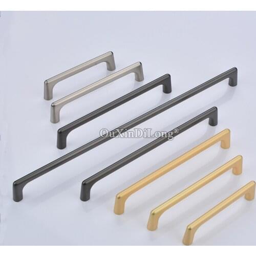 Plus Length 10PCS European American Style Kitchen Cabinet Door Handles Cupboard Wardrobe Drawer TV Cabinet Pulls Handles & Knobs