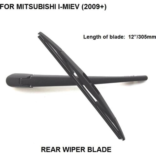 Car Accessories Rear Window Wiper For Mitsubishi I-MIEV 2009 - 2015 Rear Windshield Wiper Arm + Blade New Set New