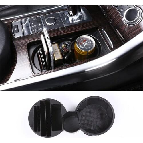 For Range Rover Sport RR Sport 2014-2018 Car-Styling ABS Plastic Central Console Multifunction Storage Box Phone Tray Accessory