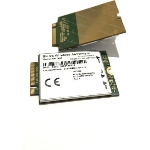Sierra Wireless AirPrime EM7455 (Gobi 6000 / Dell DW5811e)