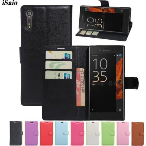 For Sony Xperia XZS G8231 G8232 Wallet Case Flip Leather Cover for Sony Xperia XR XZS Phone Case Stand TPU Shell with Card Slot