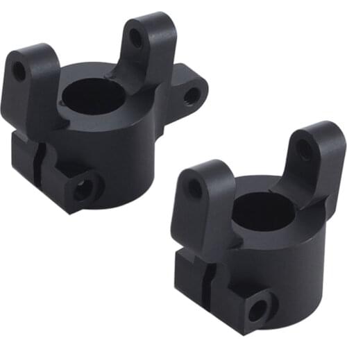 For SCX10 II RC Car Aluminum Alloy C Type Seat Durable Rear Axle C Type Mount Upgrade Parts